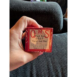 Q.R.S. Word Roll 5537 Night and Day Fox Trot Player Piano Roll